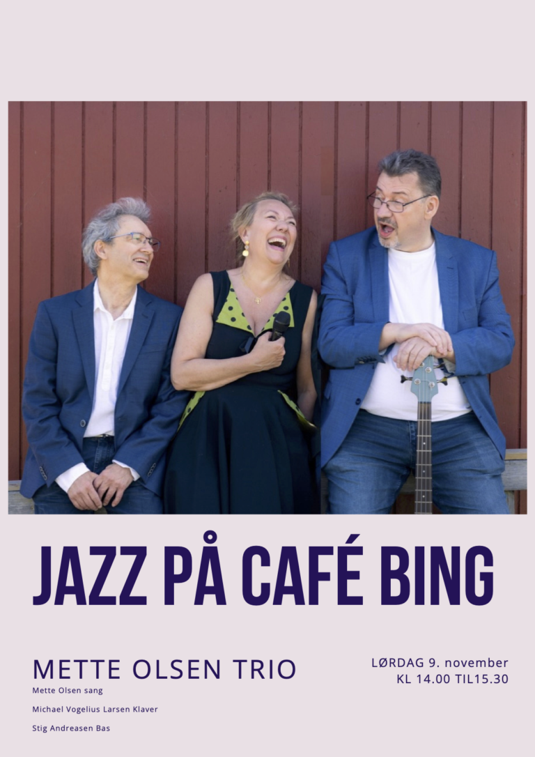 Mette Olsen trio den 9 november på Bings