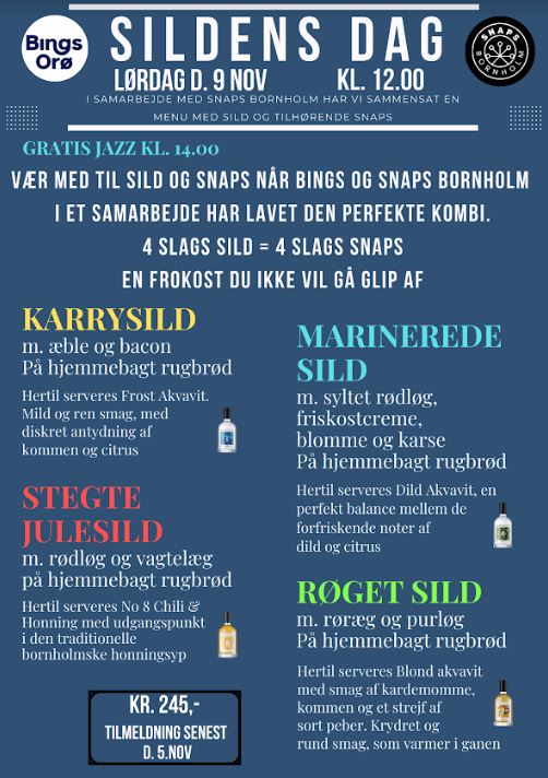 Sildens dag - menu